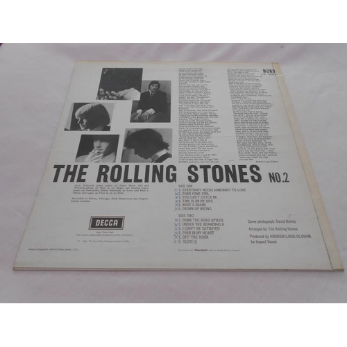 52 - Rolling Stones - No 2 UK LP record LK 4661 XARL 6691-2A XARL 6620-2A N/mint