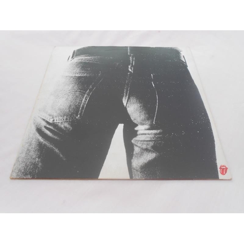 55 - Rolling Stones - Sticky Fingers UK 1st press LP record COC 59100 N/mint Matrix TML ROLLING STONES RE... 