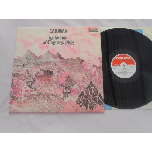 63 - Caravan - In the land of the Grey and Pink UK 1st press SDL R1 ZAL10424 P-1D and  ZAL10425 P-1D EX +