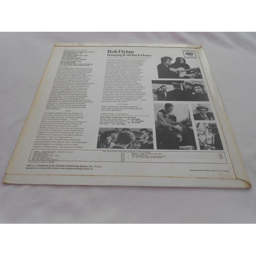 66 - Bob Dylan - Bringing it all back home UK 1st press record LP 62515-1A-1 2B-1 Textured label EX