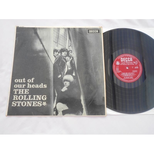 76 - The Rolling Stones - Out of our Heads. UK LP Record LK 4733 ARL 6973 - 8B and 6974 - 9A Ex