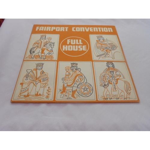 77 - Fairport Convention - Full House UK 1st press Textured sleeve ILPS 9130 A-3-1-1 and B-3-1-1 Ex