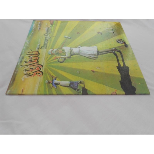 79 - Genesis - Nursery Cryme USA LP record CAS 1052 A2 and B2 Pink Scroll N/mint