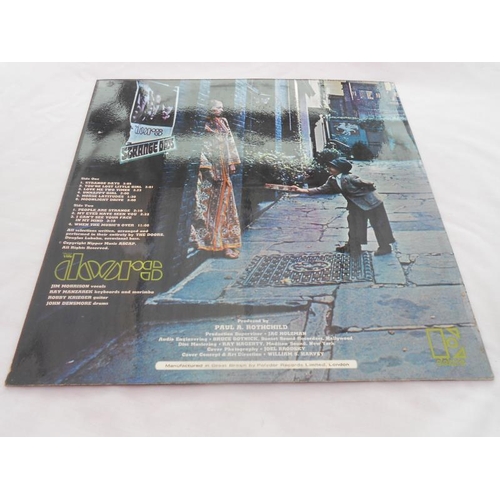 85 - The Doors - Strange days UK 1st press LP record EKS 74014 A-1 and B-1 EX+-NM