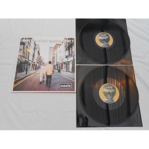 9 - Original Oasis (What’s the story) Morning Glory CRELP 189 UK 1st press Double LP