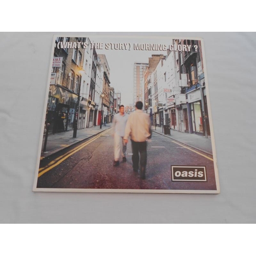 9 - Original Oasis (What’s the story) Morning Glory CRELP 189 UK 1st press Double LP