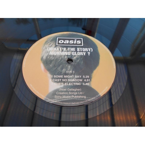 9 - Original Oasis (What’s the story) Morning Glory CRELP 189 UK 1st press Double LP