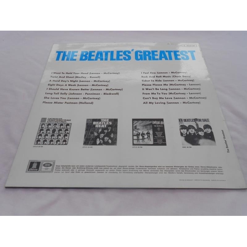 97 - The Beatles - Greatest German Record LP EMI Odean  C 962-04 207 A-2 and B-2 Very good plus