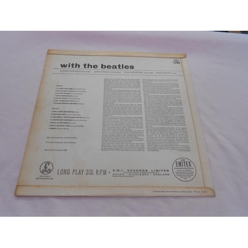 98 - The Beatles - With the Beatles Very Rare UK 1st press PMC 1206 XEX 447-1N and XEX 448-1N N/EX