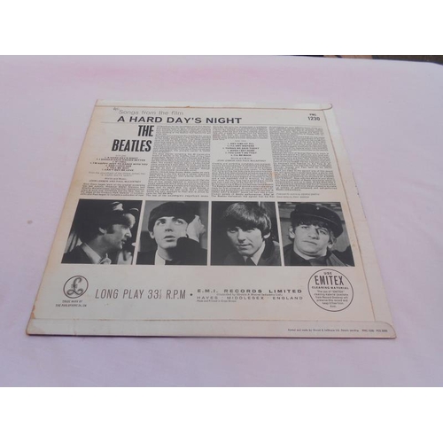 99 - The Beatles - A Hard days night UK LP 1st press PMC 1230 XEX 481- 3N and XEX 482 – 3N EX