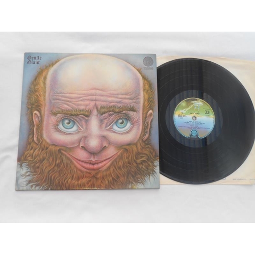 129 - Gentle Giant – Gentle Giant UK record LP 6360 020 1Y-1 420 and 2Y-3  420 N/Mint