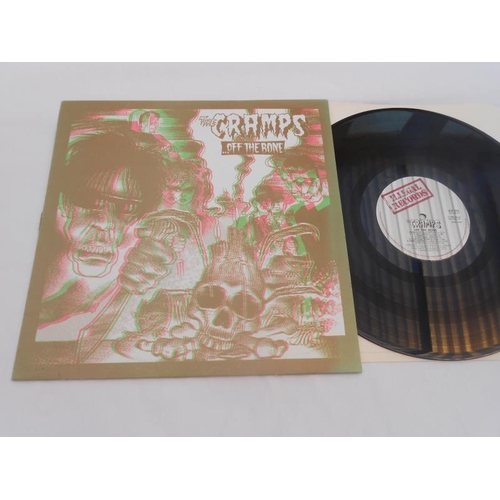 136 - The Cramps – Off the Bone UK LP 1st press record Illegal Records ILP 012 A and B N/EX