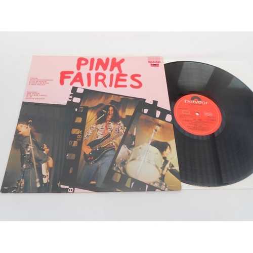 138 - Pink Fairies – Pink Fairies UK LP Record 2384-071 A//2 420 and B//1 420 EX