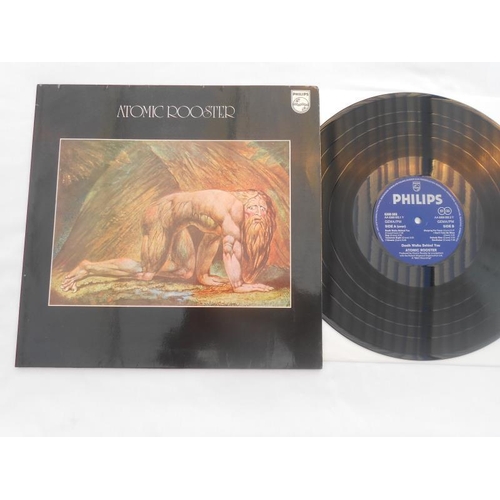 144 - Atomic Rooster-  Death walks behind you German 1st press Record LP. 6369 005 1-Y 320 and 2-Y 320 N/M... 