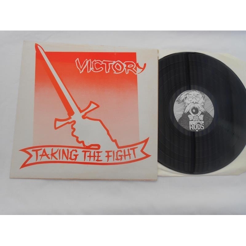 152 - Victory - Taking the fight UK LP Record HOT 3 1317 HOT 3 A-1 and B-1