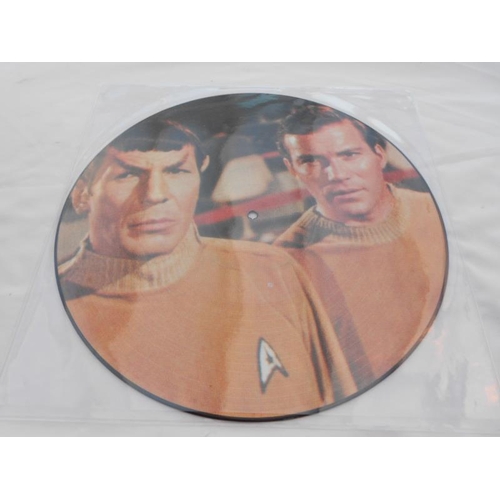 153 - Alexander Courage Star Trek The Gage and Where no man has gone before Mint Condition NCPX 706 The Pi... 