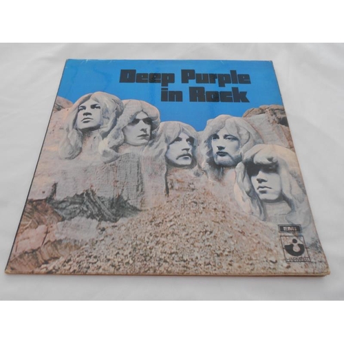 166 - Deep Purple Deep Purple in Rock UK 1st press (no EMI logo) SHVL 777 A-2 and B-1 Very good plus condi... 