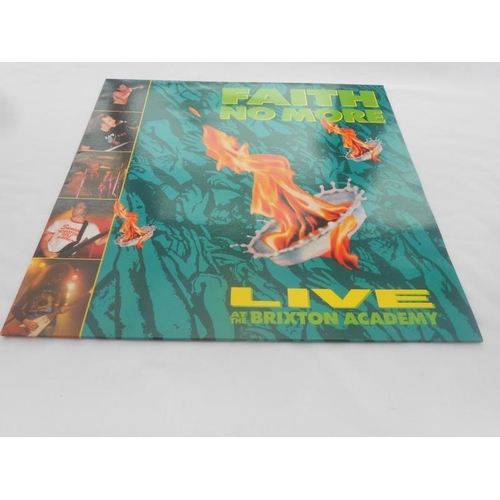 170 - Faith no More Live at the Brixton Academy UK 1st press record LP 828238 A-1U-1-1 and B-1U-1-1 N/Exce... 