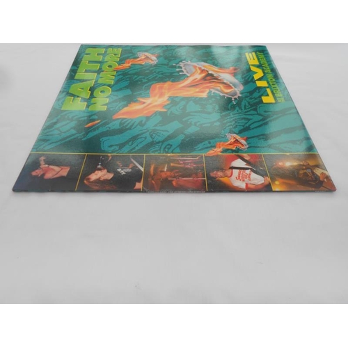 170 - Faith no More Live at the Brixton Academy UK 1st press record LP 828238 A-1U-1-1 and B-1U-1-1 N/Exce... 