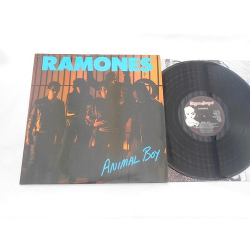 171 - Ramones – Animal Boy UK Record LP BEGA 70 A-1 and B-1 EX