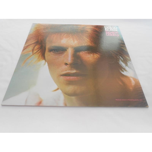 197 - David Bowie – Space Oddity UK LP record. LSP 4813 A-1U and B-1U 1981 N/Mint