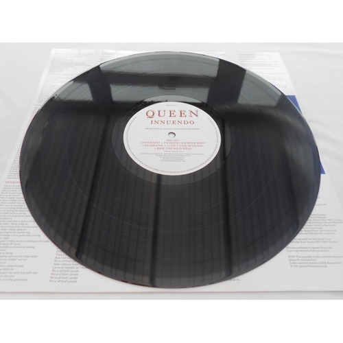 200 - Queen - Innuendo UK 1st press Record LP RCSD 115 A-1U-1-1 and B-2U-1-1 VG+