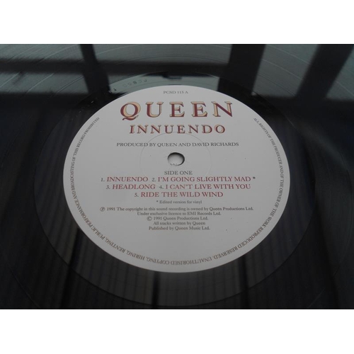 200 - Queen - Innuendo UK 1st press Record LP RCSD 115 A-1U-1-1 and B-2U-1-1 VG+