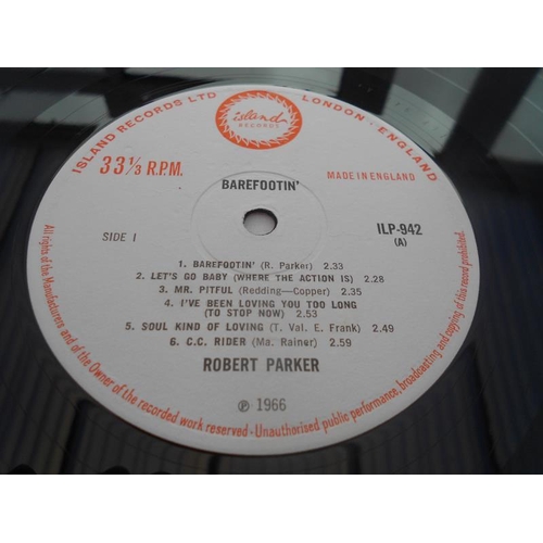 204 - Robert Parker – Barefootin UK 1st press record LP ILP 942 A+ and B+ N/EX