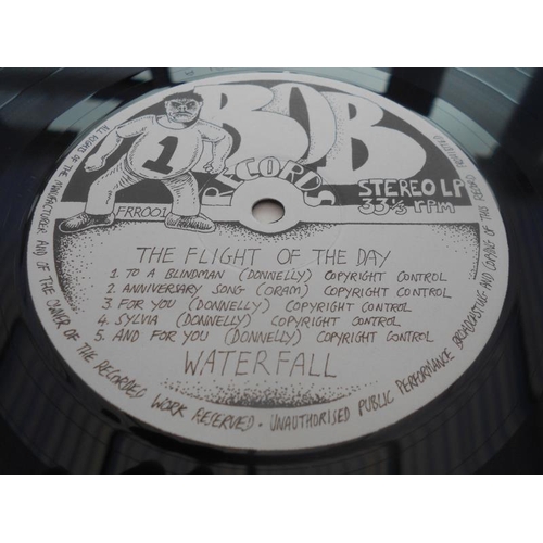 205 - Waterfall - The flight of the day. Very rare Private UK Press FRR001 A and B N/EX