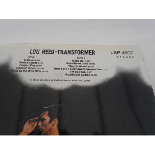 219 - Lou Reed – Transformer German 1st press record LP LSP 4807 BPRS 7038 and 7039 NM Lovely item in N/M ... 