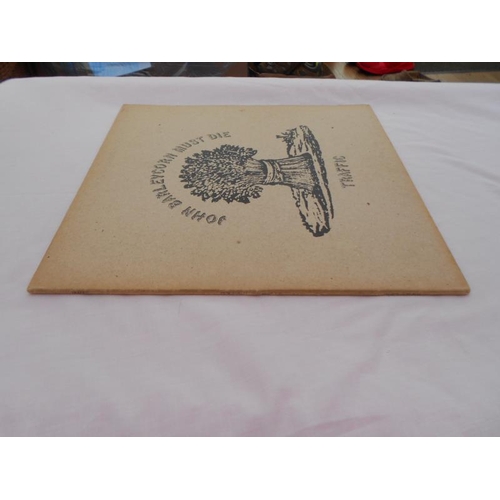 234 - Traffic John Barleycorn Must Die  UK 1st press LP ILPS  9116 VG plus / EX