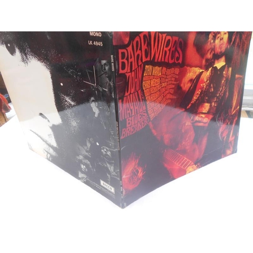 235 - John Mayall – Barewires UK 1st press LP record LK 4945 ARL 8340-1A and ARL 8341-1A EX+