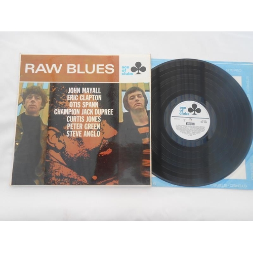 237 - Raw Blues- Mayall, Clapton. UK Record LP SCL 1220 ZAL 7561-1W and 7562-2W N/M