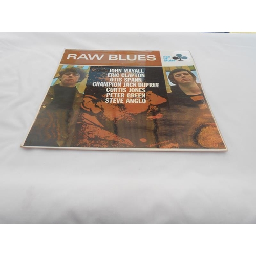 237 - Raw Blues- Mayall, Clapton. UK Record LP SCL 1220 ZAL 7561-1W and 7562-2W N/M