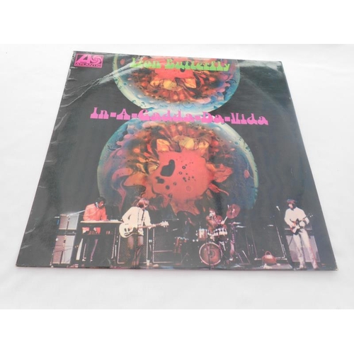 256 - Iron Butterfly – In-a-Gadda-Da-Vida UK 1st press Record LP 588116 A-1 and 2-Y EX