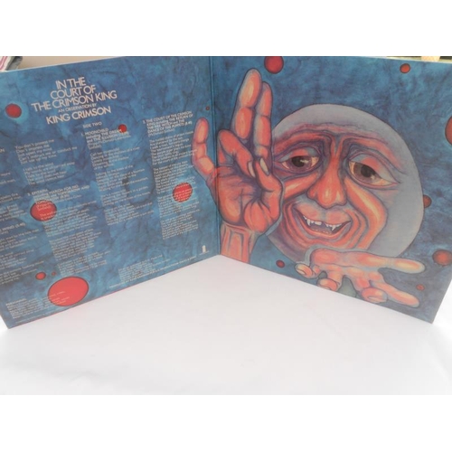 265 - King Crimson - In the court of the Crimson King UK LP record. ILPS 9111 A-4U and B-4U EX