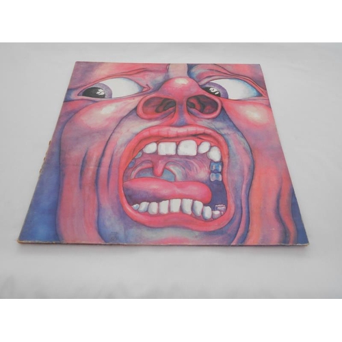 268 - King Crimson - In the Court of the Crimson King UK LP record. ILPS 9111 A-2 and B-3 VG