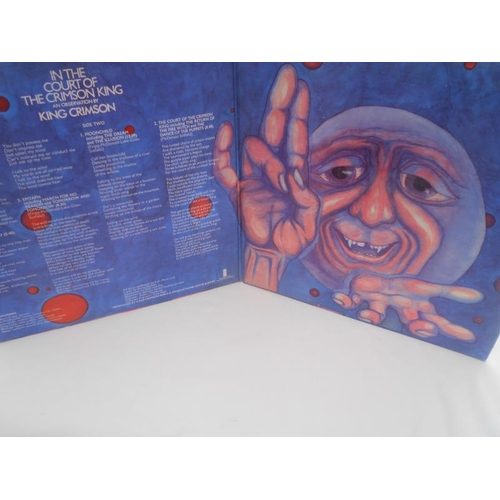 268 - King Crimson - In the Court of the Crimson King UK LP record. ILPS 9111 A-2 and B-3 VG