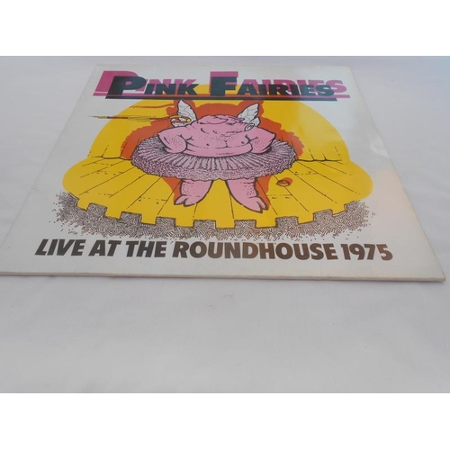 269 - Pink Fairies.- Live at the Roundhouse 1975 LP Big Beat WIK 14 B-3993 A-2 and B-2 N/M