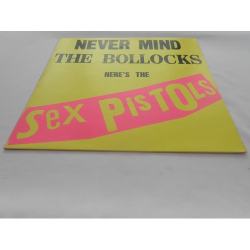 273 - Sex Pistols – Never Mind the Bollocks.. UK LP OVED 136 A-10U-1-1-and B-12U-1-1 N/M