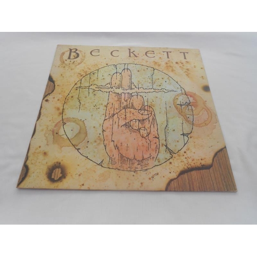 276 - Beckett- Beckett UK 1st press LP record 1974 R48502 A-1 and B-2 EX+