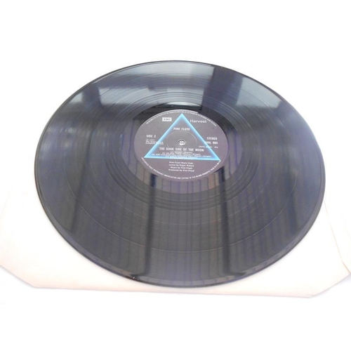 306 - Pink Floyd - Dark side of the Moon UK LP Record. SHVL 804. A-8 and B-7 EX