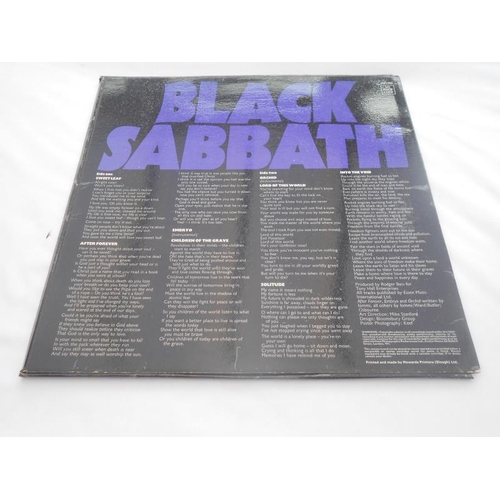 317 - Black Sabbath – Master of Reality UK 1st press vertigo swirl LP 6360 050 1Y-1 and 2Y-1 NM