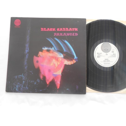 323 - Black Sabbath – Paranoid 1971 UK 1st press  LP Vertigo swirl 6360011 1Y-1 and 2Y- 1 VG+