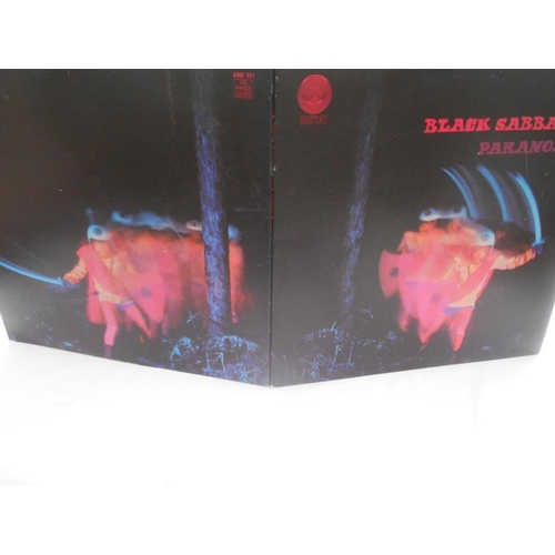 323 - Black Sabbath – Paranoid 1971 UK 1st press  LP Vertigo swirl 6360011 1Y-1 and 2Y- 1 VG+