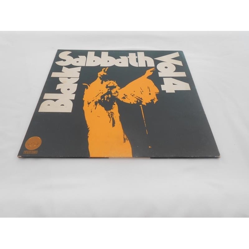 325 - Black Sabbath - Vol 4 UK 1st press LP 1972 Vertigo swirl Record 6360 071 1Y- 1 and 2Y-1 NM