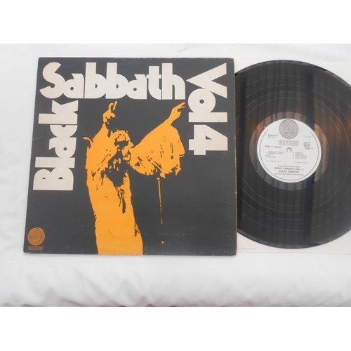 326 - Black Sabbath - Vol 4 UK 1st press LP 1972 Vertigo swirl Record 6360 071 1Y- 1 and 2Y-1 NM