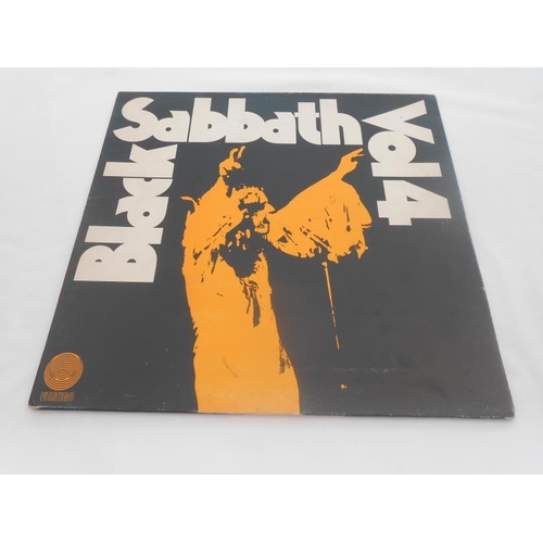 326 - Black Sabbath - Vol 4 UK 1st press LP 1972 Vertigo swirl Record 6360 071 1Y- 1 and 2Y-1 NM