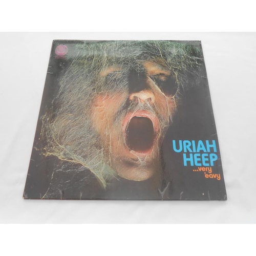 338 - Uriah Heep – Very Heavy Very Umble UK 1st press LP Vertigo Swirl 6360 006 1Y-1 and 2Y-1 VG