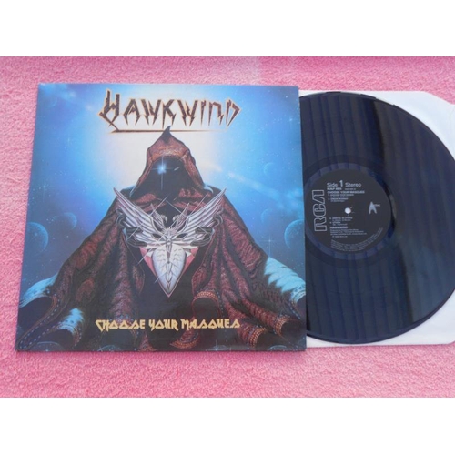 364 - Hawkwind Collection of 9 x LPs Mostly UK and all in lovely condition and EX - NM condition Doremi Fa... 